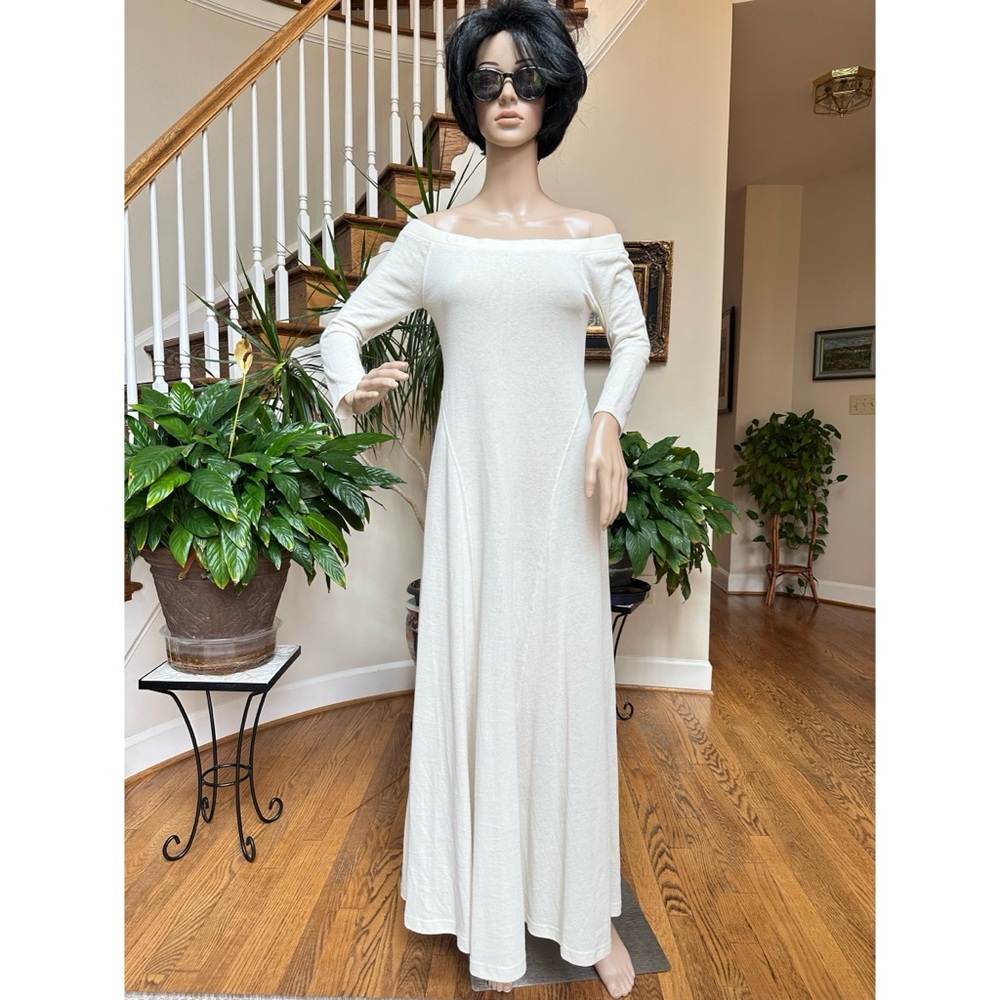 Free People Cream Carrie Midi Dress, NWT, S - Picture 5 of 13